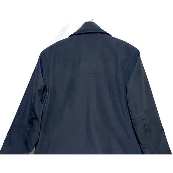 Weatherproof Zip Up Jacket Men's Large Black Polyester With Double Zip - Picture 7 of 8